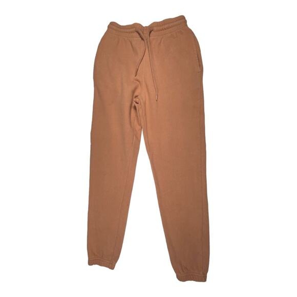 Thakoon Sweatpants Small Lightweight Brushed Camel Jogger - Picture 2 of 6